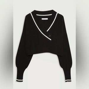 COPY - Varsity cropped cardigan